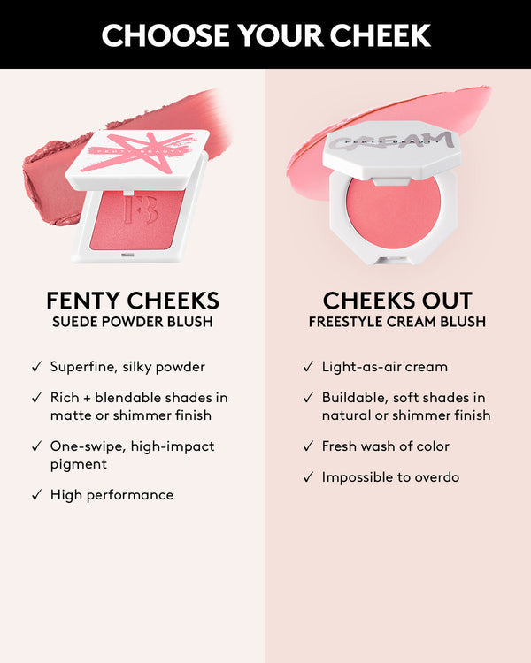Fenty Cheeks Suede Powder Blush Fenty Beauty
