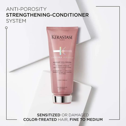 Chroma Absolu Bain Chroma Respect Conditioner for Sensitized Or Damaged Color Treated Hair - Kérastase
