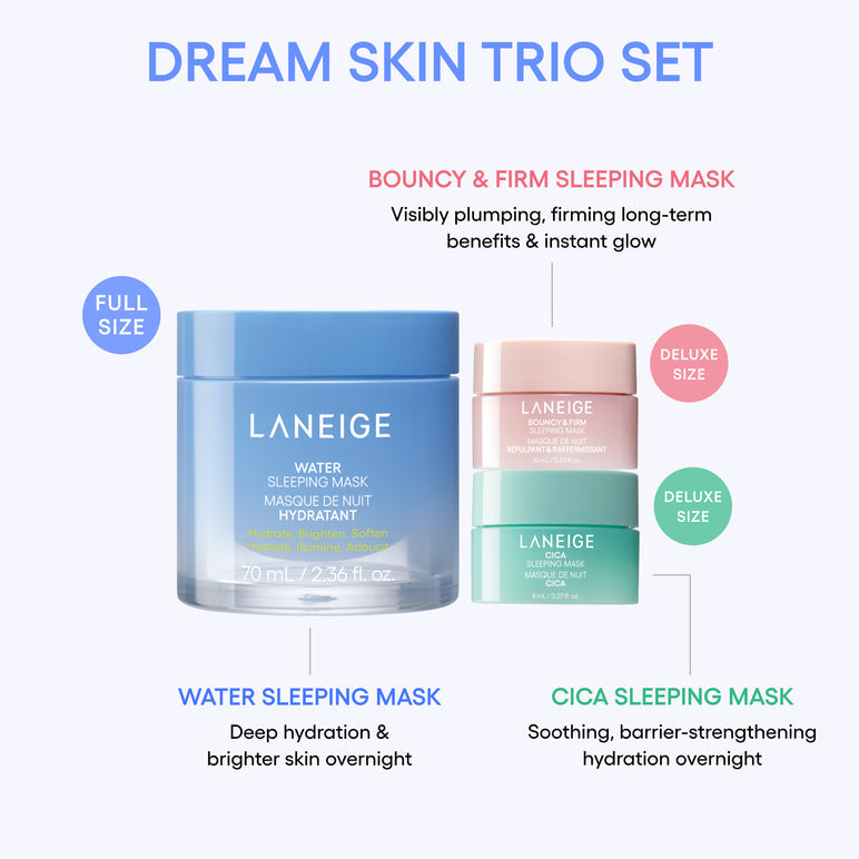 Dream Skin Trio Sleeping Masks Set - Laneige