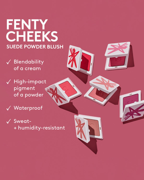 Fenty Cheeks Suede Powder Blush Fenty Beauty