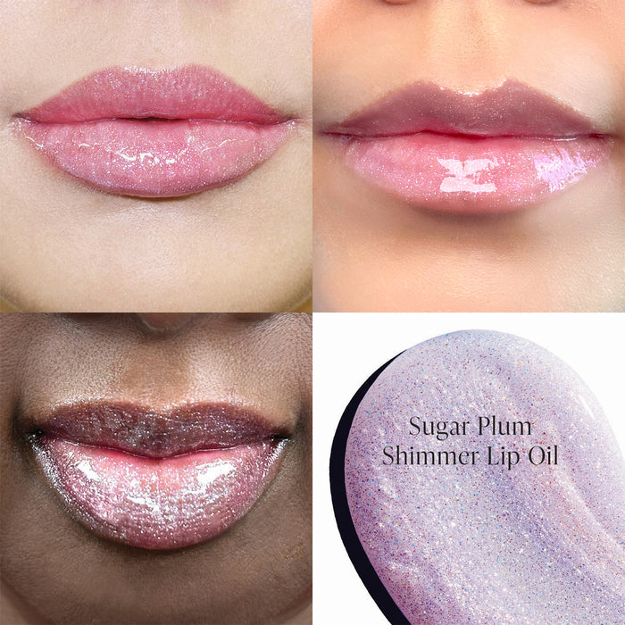 Limited Edition Sugar Plum Shimmer Lip Oil - Byroy New York