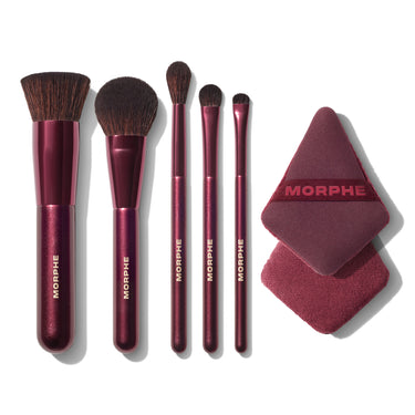 Rebellious 6 Piece Brush & Tool Set - Morphe