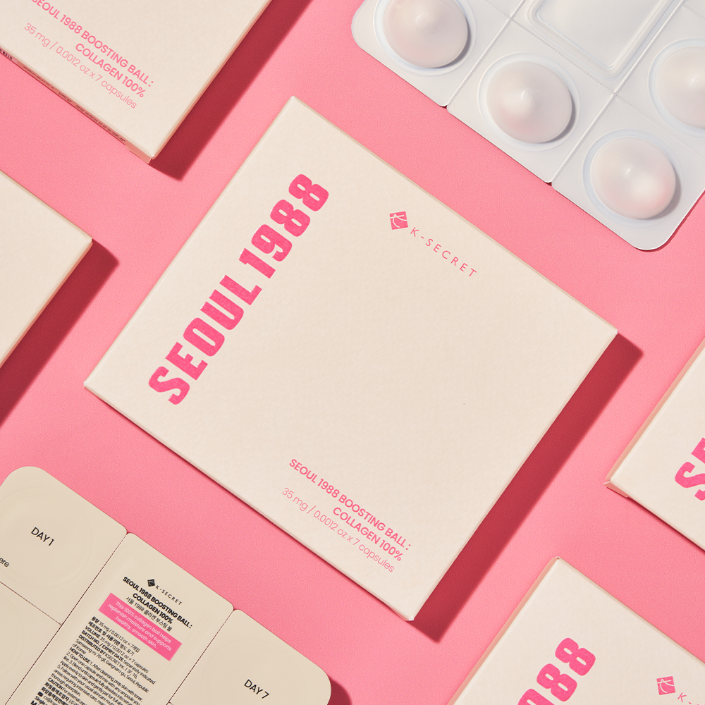 Seoul 1988 Boosting Ball Collagen 100% - K Secret