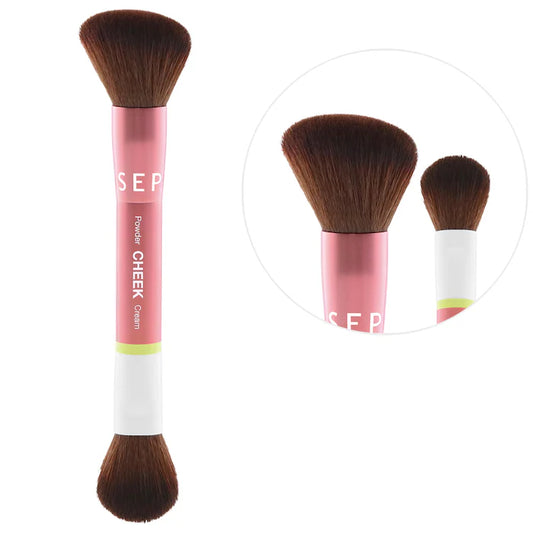 The Duo Cheek Brush - Sephora