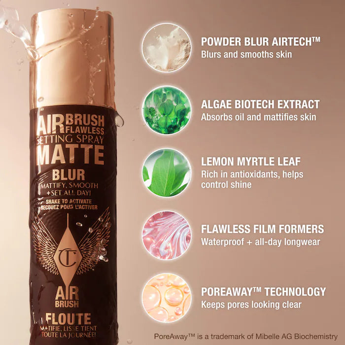 Air Brush Flawless Setting Spray Matte Blur - Charlotte Tilbury