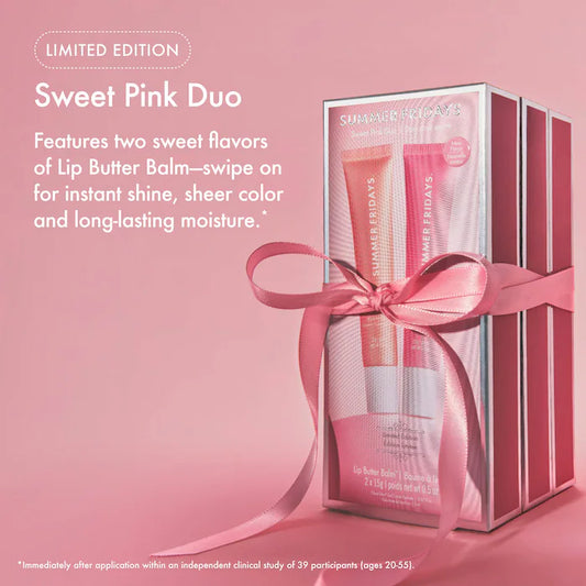 Sweet Pink Duo Lip Butter Balm - Summer Fridays