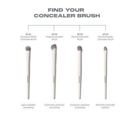 M 132 Angled Concealer Brush - Morphe