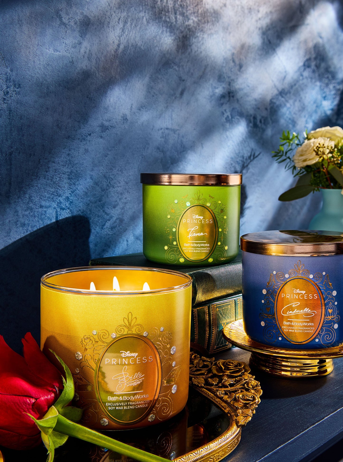 Disney Princess Belle 3 Wick Candle - Bath & Body Works