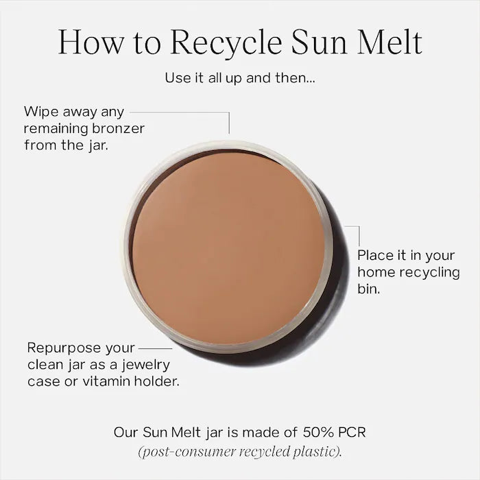 Sun Melt Natural Cream Bronzer - Saie