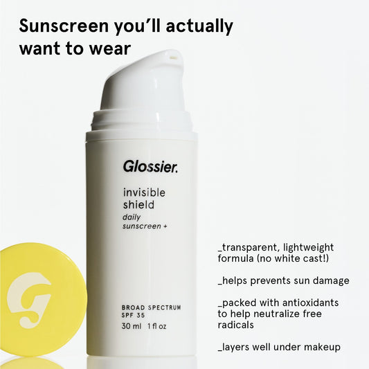 Invisible Shield daily Sunscreen - Glossier