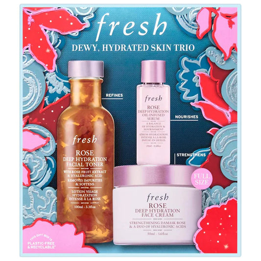 Dewy,Hydrated Skin Trio - Fresh