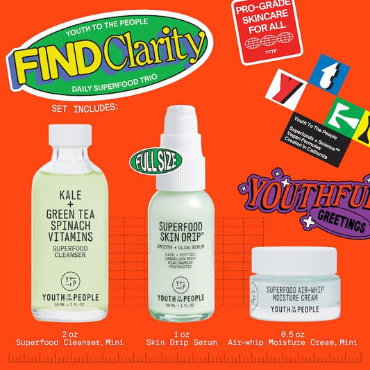 Find Clarity Daily Superfood Trio - Youth To The People