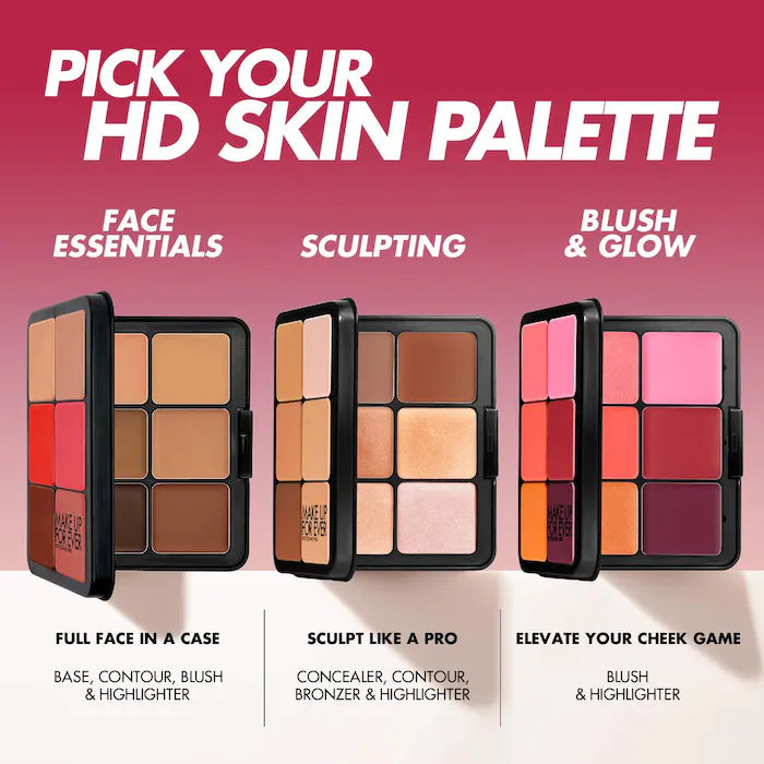 Hd Skin Blush & Glow Palette - Make Up For Ever Profesional Paris