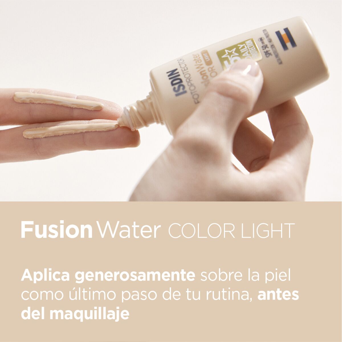 Fotoprotector Fusion Water spf 50 - Isdin