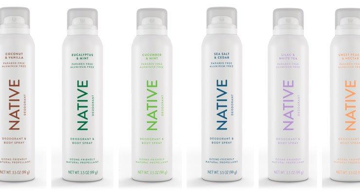 Deodorant & Boby Spray-Native