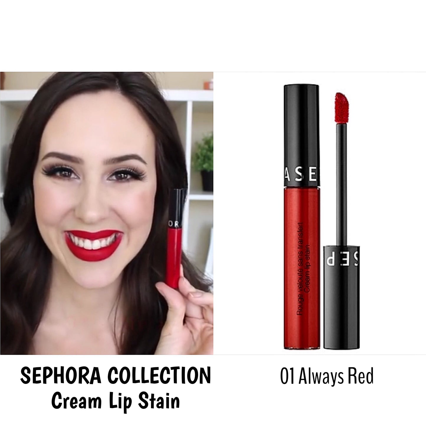 Cream Lip Stain 10HR Liquid Lipstick- Sephora
