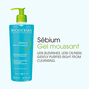 Sébiun Gel Purifying Foaming Gel - Bioderma