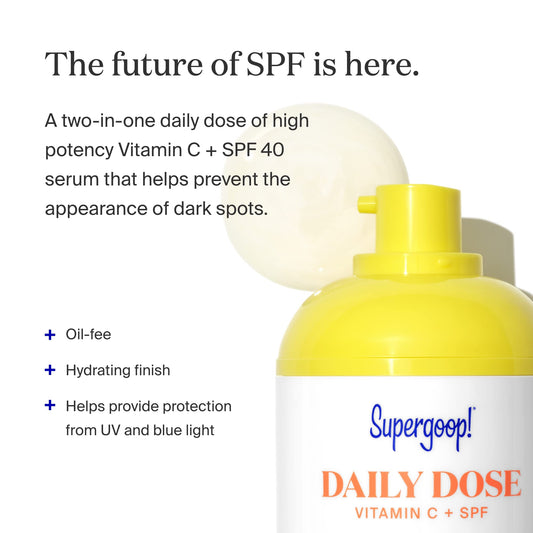 Daily Dose vitamin C+SPF 40-Supergoop