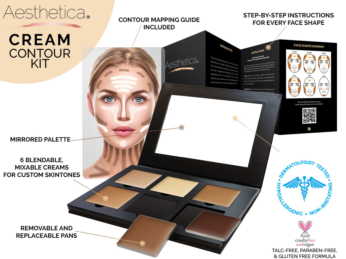 Contour Series Cream,Aesthetica