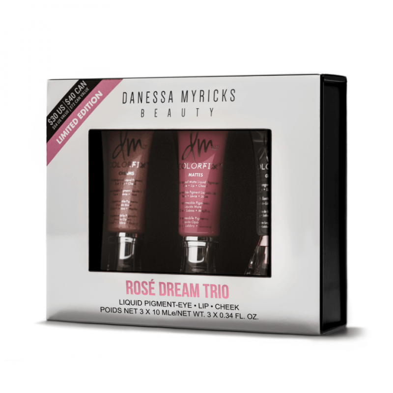 DANESSA MYRICKS BEAUTY ROSÉ DREAM TRIO