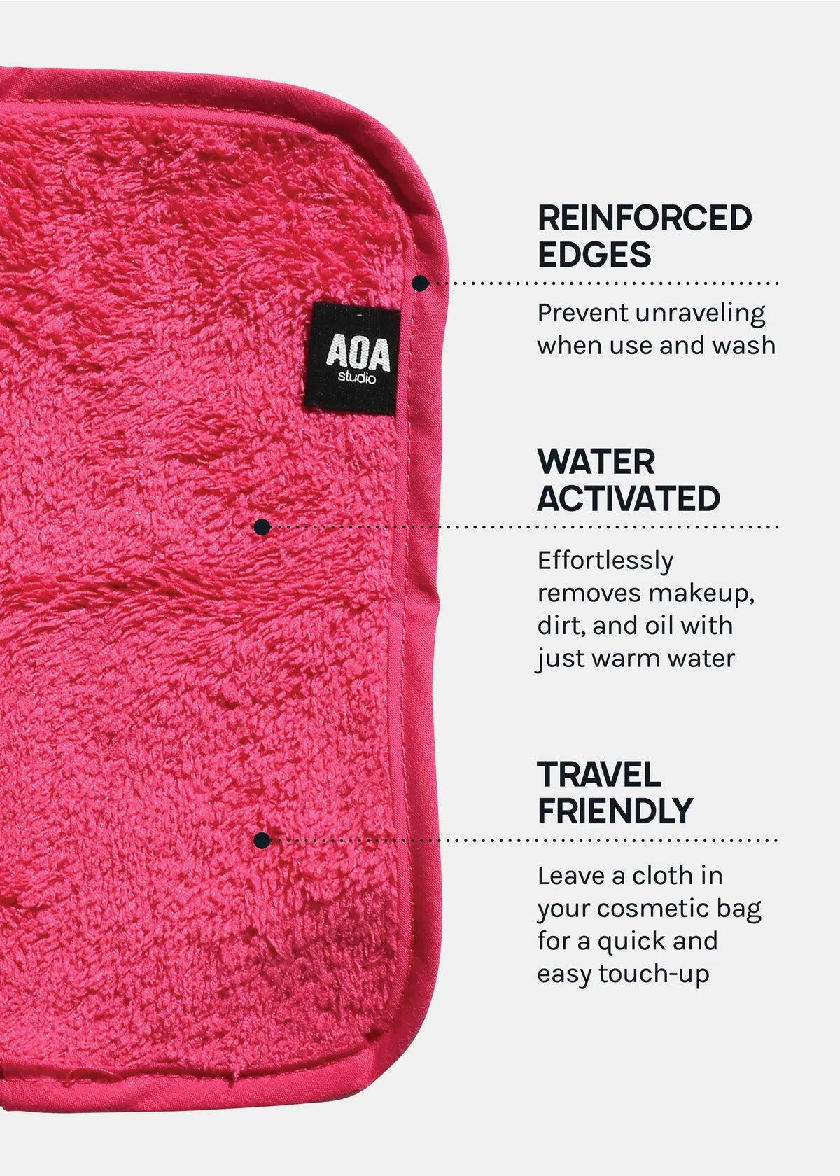 Microfiber Wash Cloth AOA