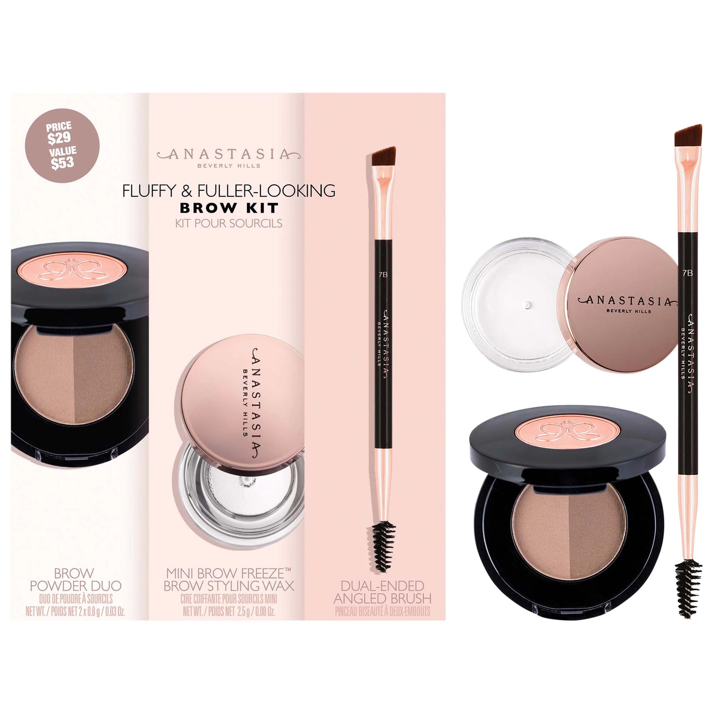 Fluffy & Fuller-Looking Brow Kit Anastasia Beverly Hills