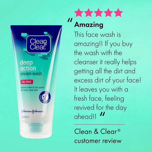 Deep Action cream wash 150ml