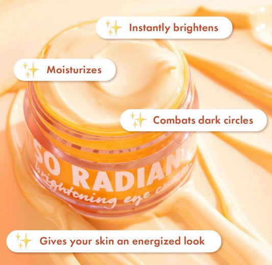So Radiant brightening Eye cream Fourth Ray beauty