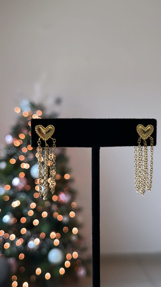 Tassel my Heart Earrings