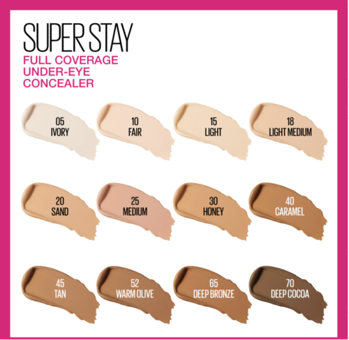 Superstay 24h full coverage concealer Maybelline