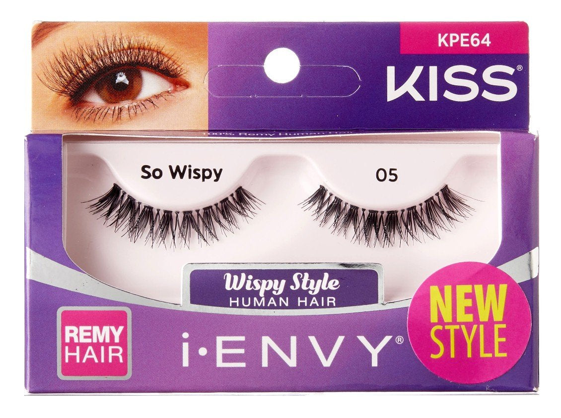 So wispy feathery style lashes kiss