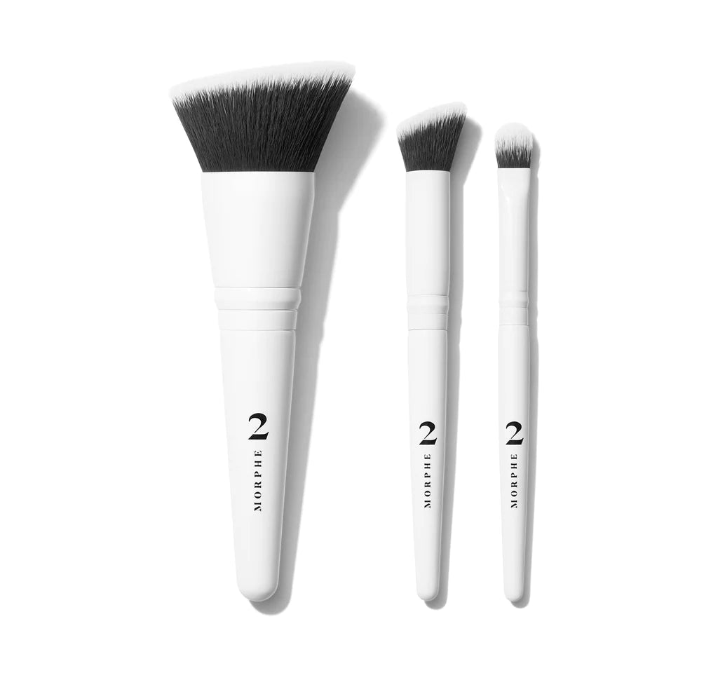 On the Glow mini face & Eye Brush set Morphe 2