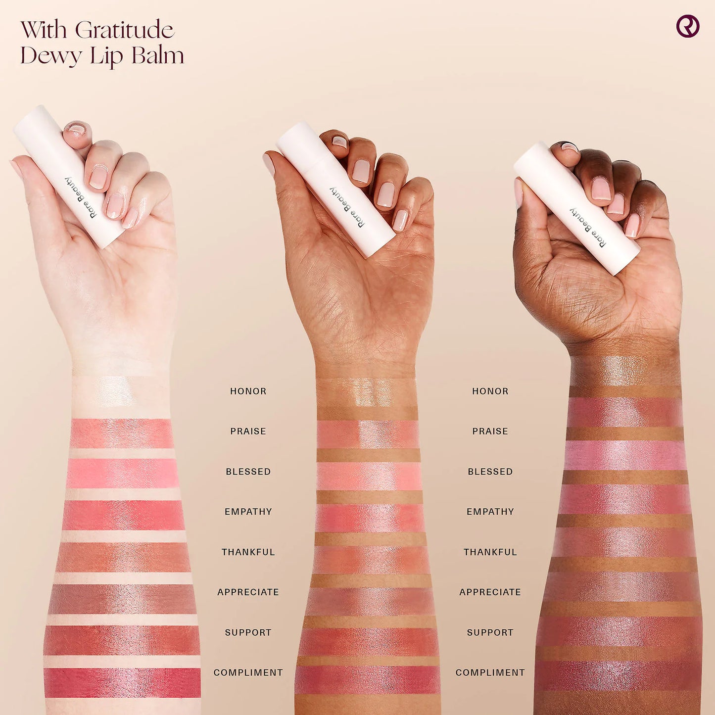 With gratitude Lip Balm Rare Beauty