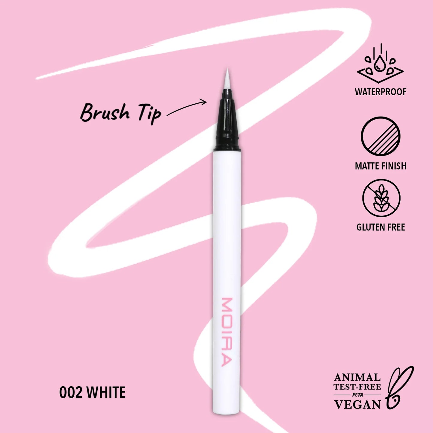 Precision liquid waterproof Eyeliner Moira