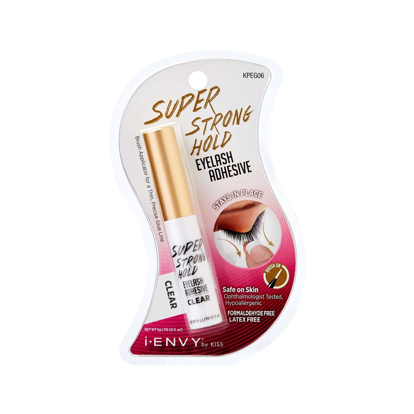 Super Strong Hold Eyelash Adhesive Kiss