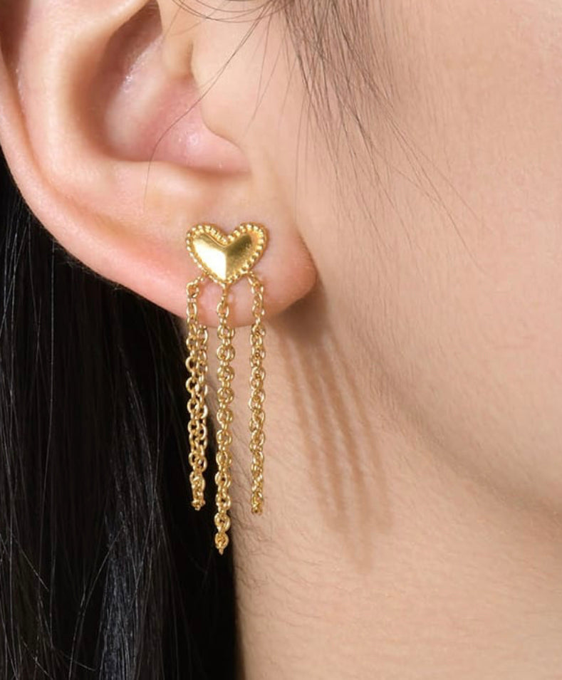 Tassel my Heart Earrings