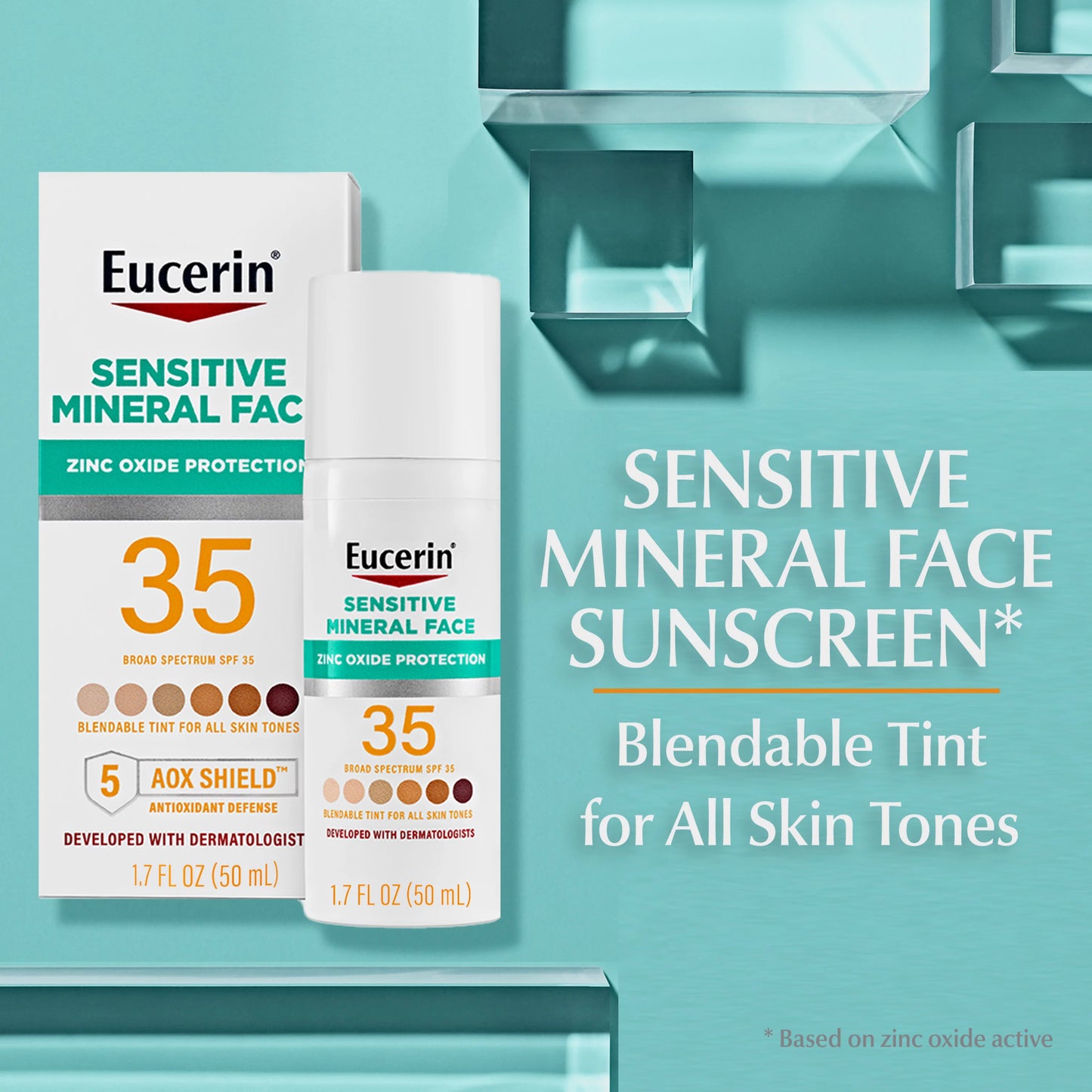 Eucerin Sensitive Mineral Tinted Sunscreen SPF35
