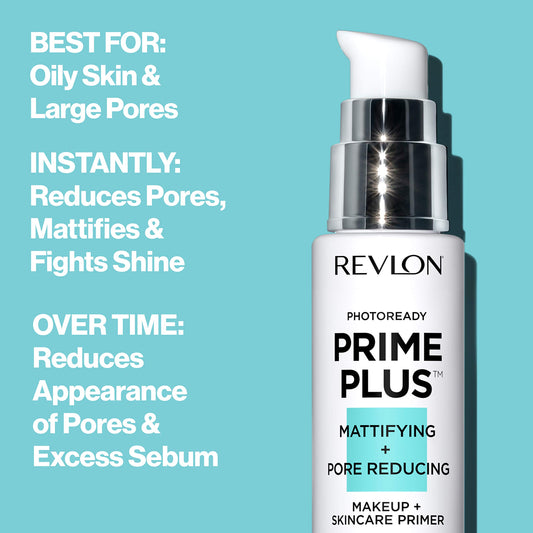 Photoready Prime Plus mattifying + Pore reducing primer Revlon