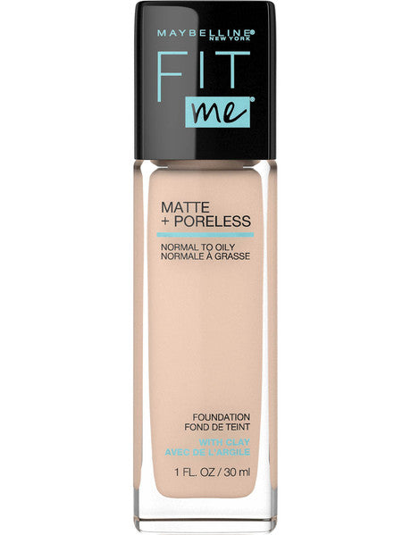 Fit me matte + poreless Foundation - Maybelline