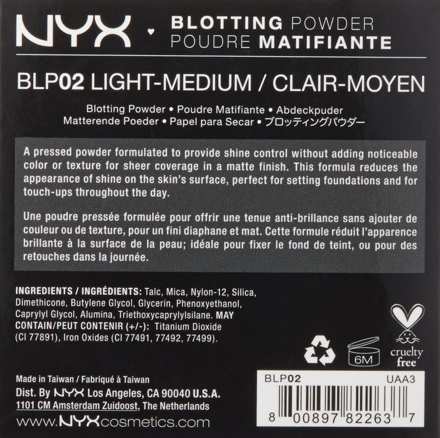 Blotting Powder Nyx