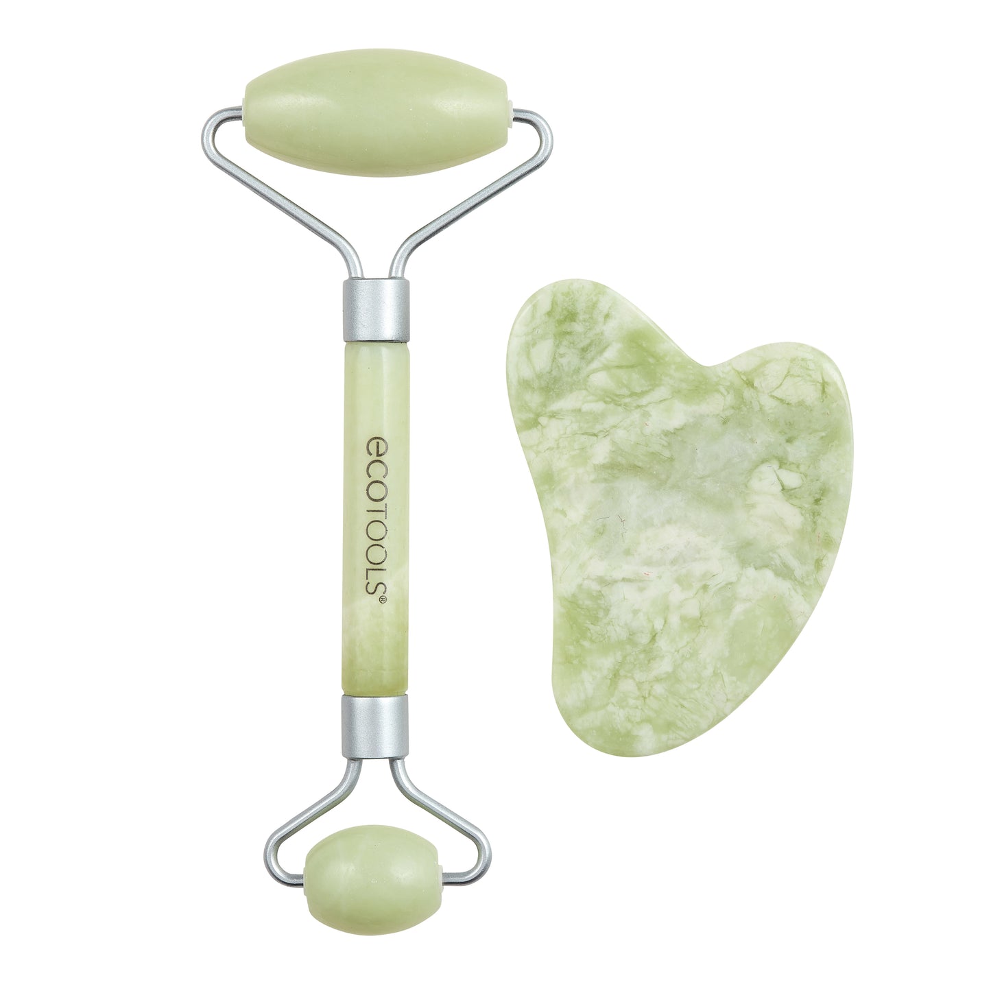 Jade Roller + Gua Sha Dúo Ecotools