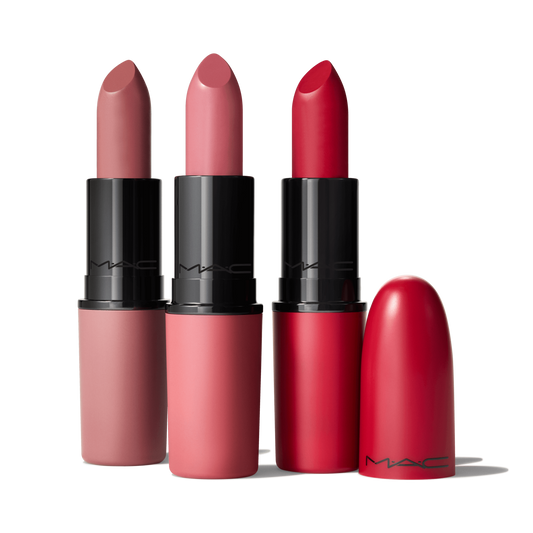 Three cheers! lipstick trio MAC