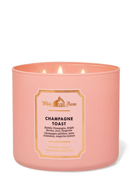 Champagne Toast 3 Wick Candle - Bath & Body Works