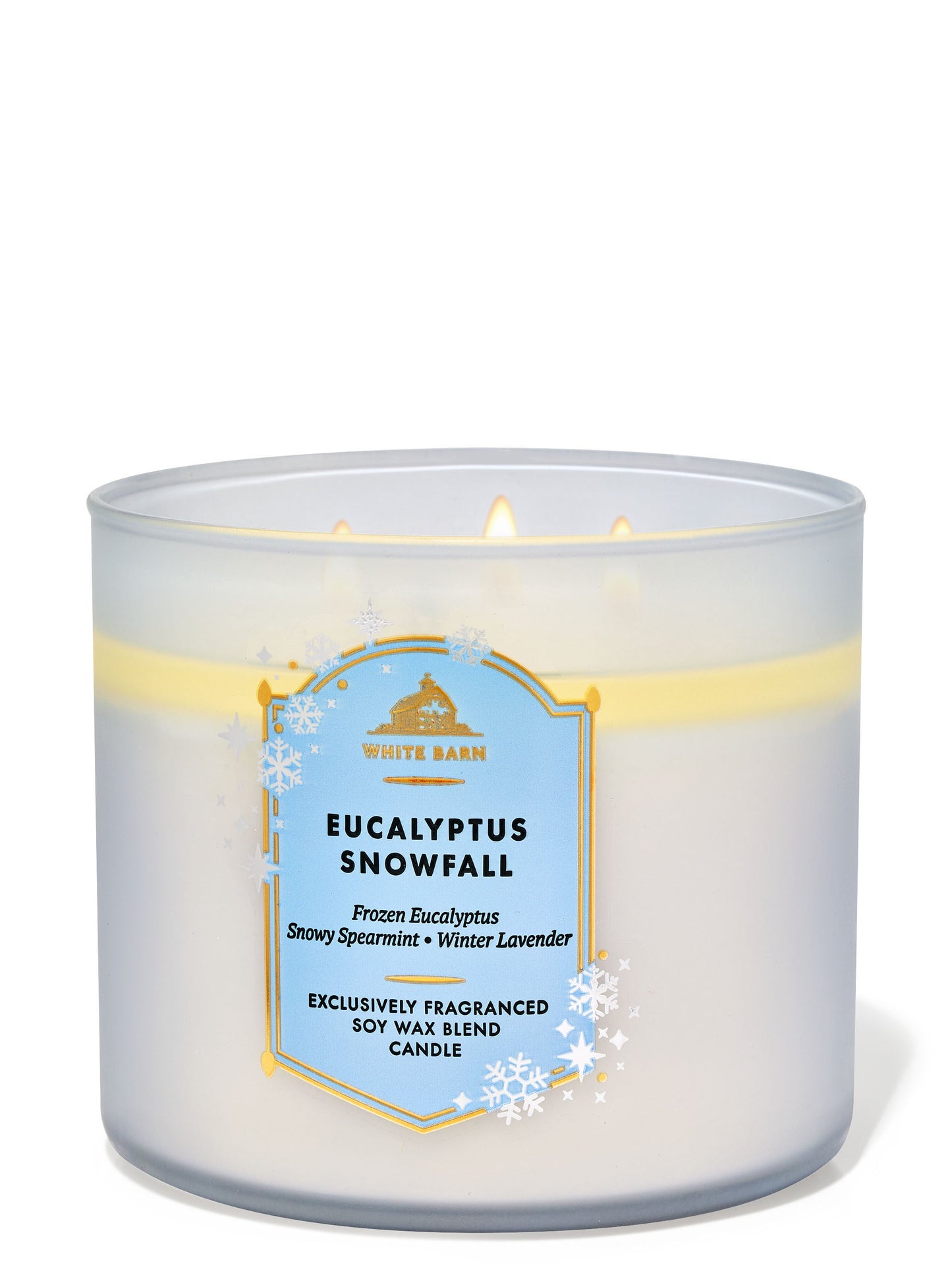 Eucalipto Snowfall 3-Wick Candle - Bath & Body Works