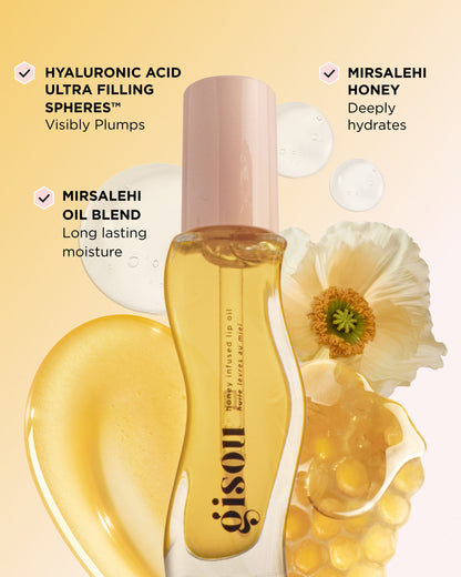 Honey Infused Lip Oil - Gisou