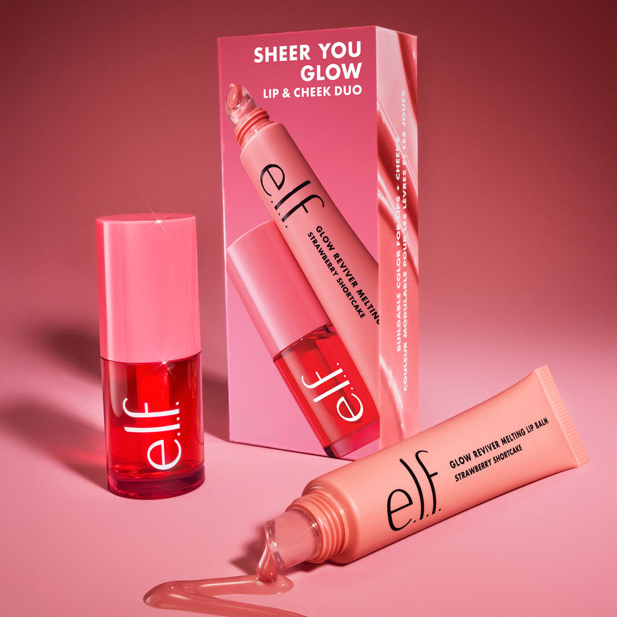 Sher You Glow Lip & Cheek Duo - Elf