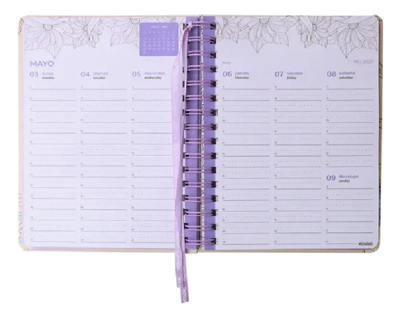 The Coloring Planner 2027 - Mooving