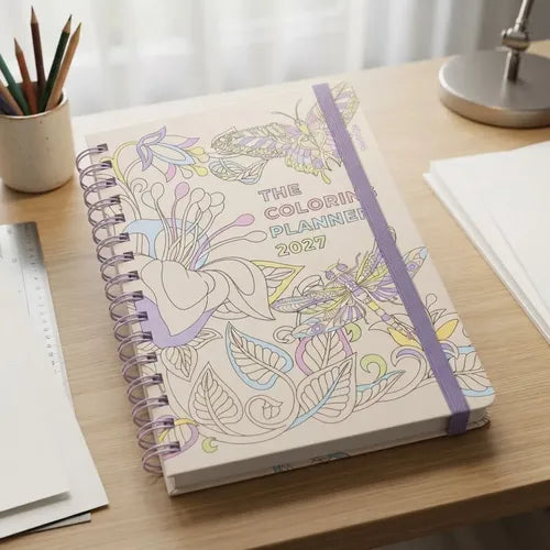 The Coloring Planner 2027 - Mooving