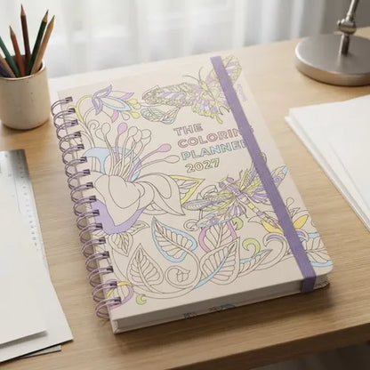 The Coloring Planner 2027 - Mooving