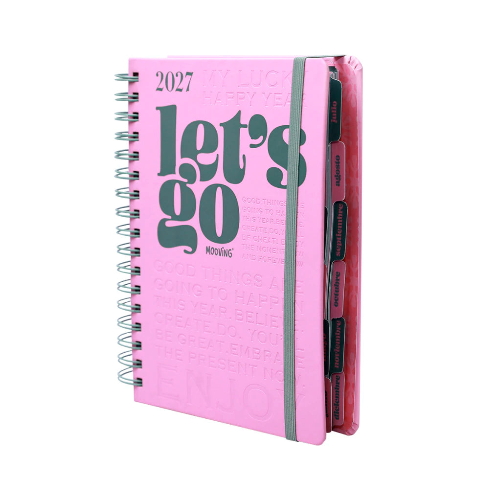 Agenda 2027 Lets Go 16,5×22 cm - Mooving